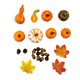 thumbnail image 2 of Calabazas artificiales mixtas Calabazas, hojas de arce y conos Festival de otoño 23 piezas, 2 of 9
