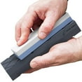thumbnail image 2 of Black Silicon Carbide Double Side Diamond Groove Flattening Stone Whetstone Leveling Correction, 2 of 7