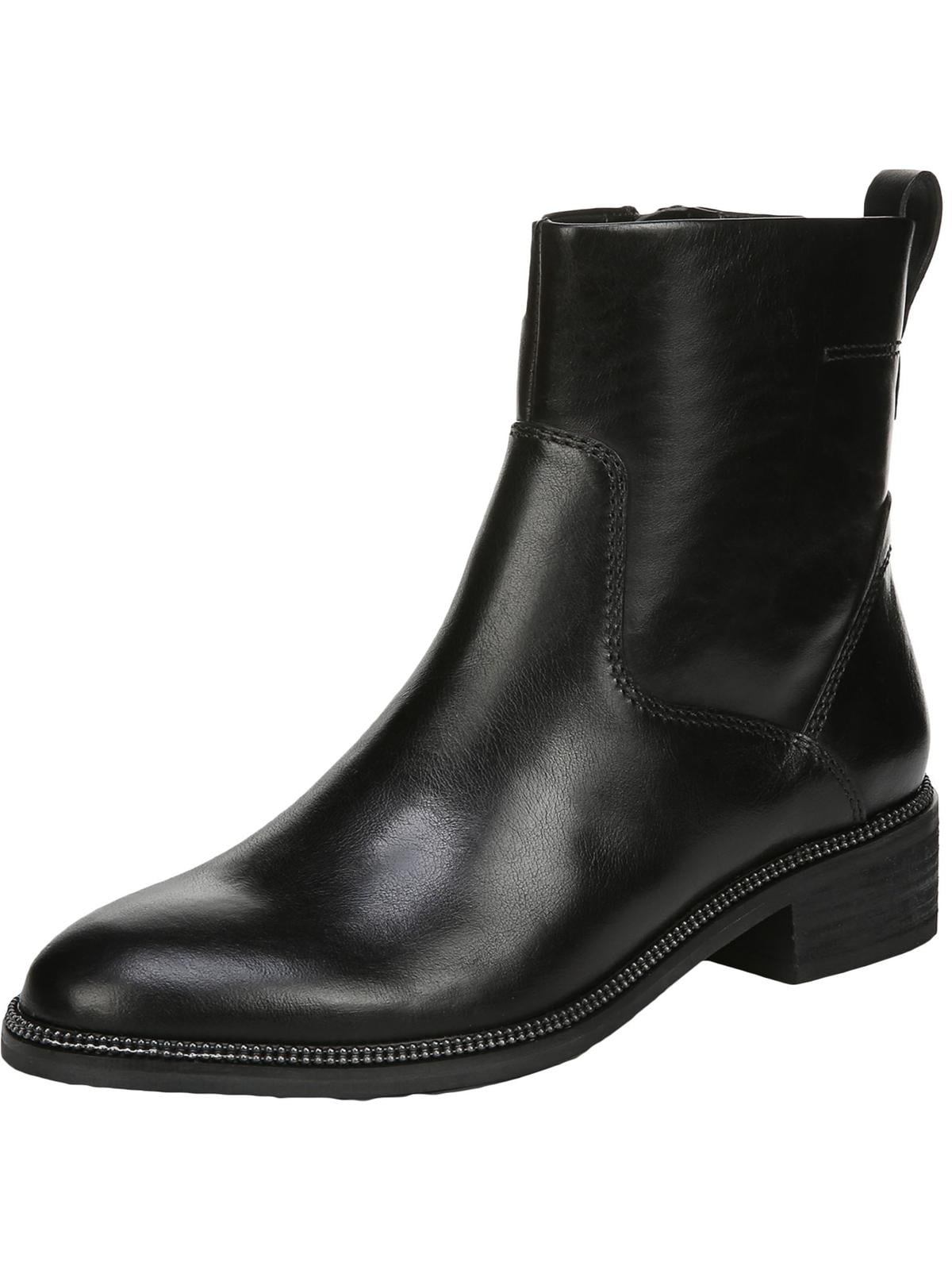 Injustice Nevertheless Hospitality Franco Sarto Womens Brindle Leather Ankle Dress Boots Black 7 Medium (B,M)  - Walmart.com