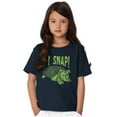 thumbnail image 5 of Funny Oh Snap Turtle Animal Pun Crewneck T Shirts Boy Girl Teen Brisco Brands L, 5 of 6