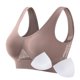 thumbnail image 1 of WILLBEST Brasier De Algodon Sujetador Deportivo Transpirable De Realce, Sin Aros, Con Relleno Fino Y Sin Costuras Para Mujer, Para Correr, Fitness Y Yoga, Talla Grande, 1 of 3