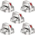 thumbnail image 1 of Dg64-00473A Perilla De Control De Quemador Superior De Repuesto Para Horno De Acero Inoxidable Compatible Con Perilla De Estufa De Gas Para Horno Samsung Nx58F5700Ws Nx58H5600Ss Nx58H5650Ws Nx58J7750S, 1 of 8