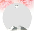 thumbnail image 4 of MasteelfCA Miroir de Voyage Rond Antibuée Incassable Portable Miroir de Rasage de Voyage Miroir de Maquillage pour Salle de Bain Maison Voyage (Argent), 4 of 8
