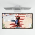 thumbnail image 4 of Republican German Shorthaired Pointer Making Woof Count Election 2024 Desk Mat Full Keyboard Mouse Pad GSP Lover Dog Gift Large Mousepad - 01002, 4 of 5