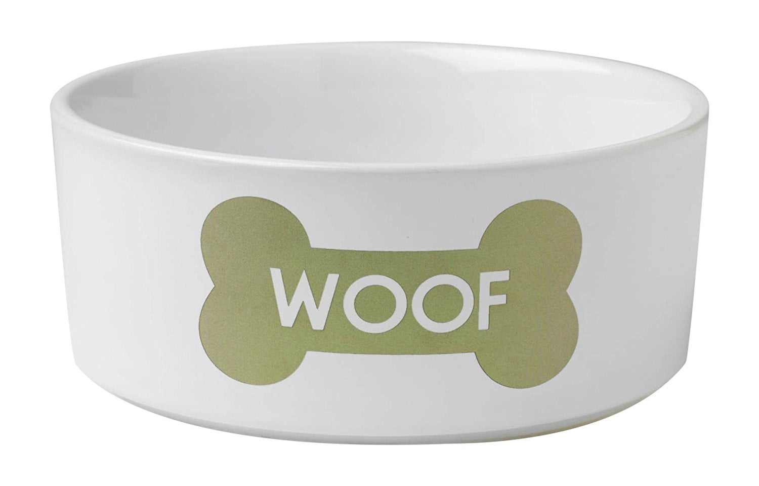 Dog Food Bowl, Stoneware 5-cup Cute Pet Outdoor Decorative ...