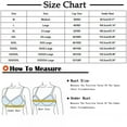 thumbnail image 3 of Wycnly Sports Bras for Women Plus Size Wireless No Rim Soft Breathable Cotton Bra Ladies Seamless Full Coverage Bralette Wireless Bras for Women Bras, 3 of 7
