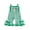 Green, variant on BemeyourBBs Toddler Baby Girls Duck Outfit Waffle Knit Striped Romper Overalls Cute Infant Mallard Embroidery Sleeveless Square Neck Bell Bottoms Jumpsuit One Piece Spring Summer Clothes