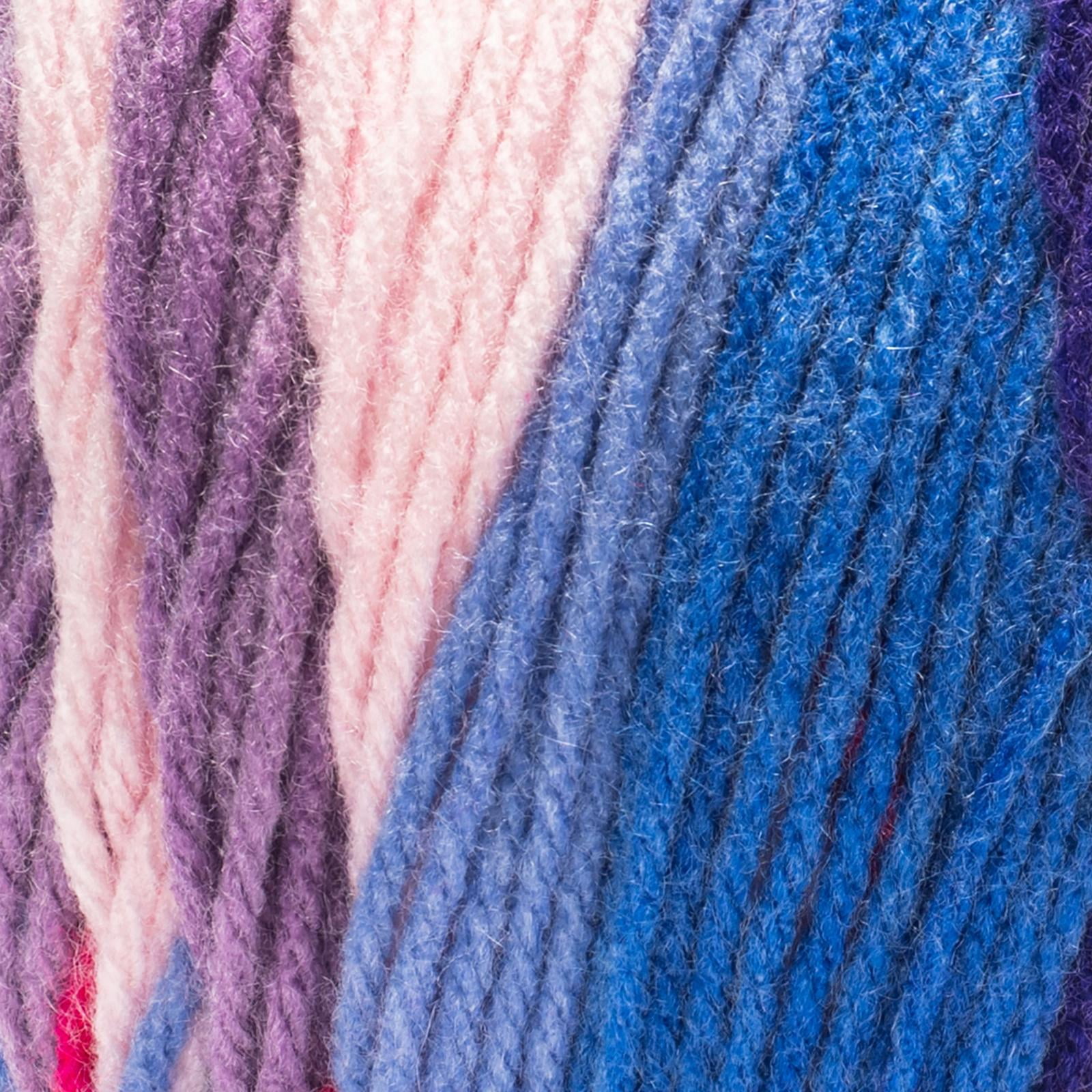 Red Heart® All In One Granny Square Grande™ #4 Worsted (Medium) Acrylic Yarn, Phenomenon 8.8oz/250g 440 Yards (3 Pack)