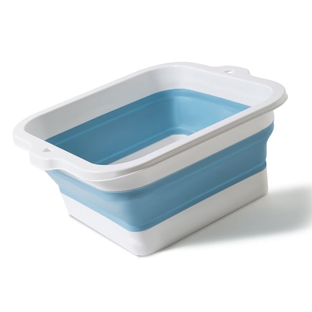 Tina de Remojo de Pies Plegable de Silicona Ecológica de Gran Capacidad para Viajes A Casa Aplicable