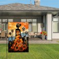 thumbnail image 3 of Amhnf Artistic Woman In Floral Dress Garden Flag For Home Outdoor Garden Yard Decor 12x18 inch, 3 of 5