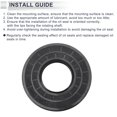 thumbnail image 7 of Unique Bargains Universal Oil Seal TC Double Lip w Steel Spring Seal Ring Rotary Shaft Seal 45x100x12mm High Pressure Nitrile Rubber Black 5 Pcs, 7 of 7