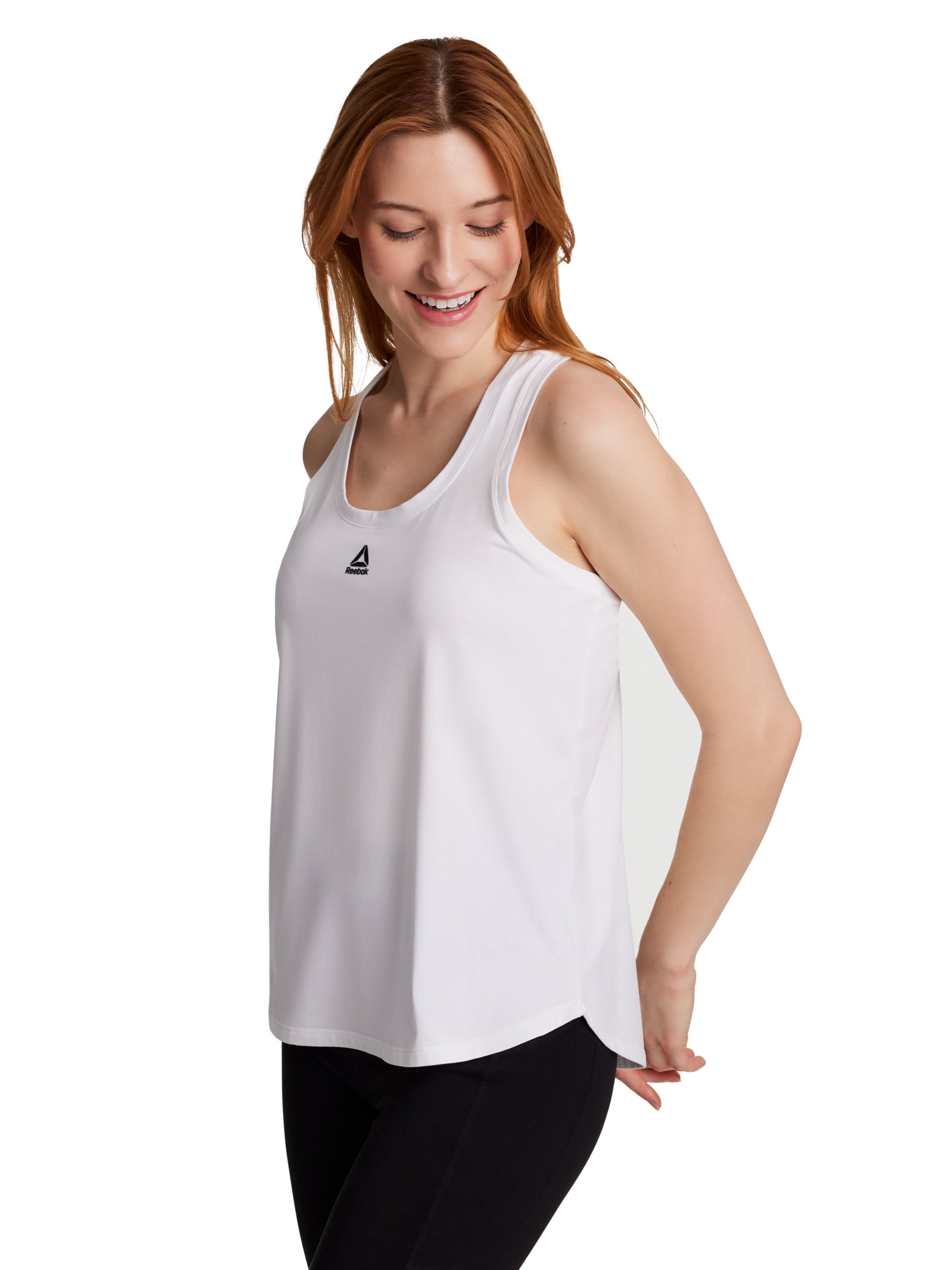 Reebok Women's Small Logo Rise Tank Top, Sizes XS-XXXL