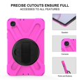 thumbnail image 3 of Étui de Protection en Silicone Rotatif pour Ipad Pro 12.9 2018 avec Sangle pour Prévention des Chutes, 3 of 5