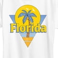 thumbnail image 3 of Instant Message - Retro Florida - Vacation Destination - Women's Short Sleeve Graphic T-Shirt, 3 of 6