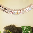 thumbnail image 6 of Worgeous 4 Sets  Baby Photo Frame Banner Baby First Year Birthday Party Decoration, 6 of 8