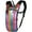 Laser Pattern, variant on Lightweight 2 Liter Water Bladder Active Running and Hiking Backpack, Rainbow