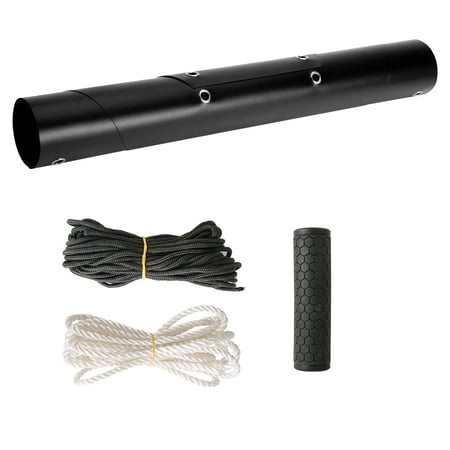 iMounTEK Heavy-Duty Deer Drag Sled with Handle for Hunting Snow Sledding Pad Hunting Gear Supplies with 32.8ft Black Rope 16ft White Rope for Hunting Ice Fishing Hauling Fire Wood