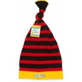 thumbnail image 3 of Pavilion Gift Company - Red and Black Stripe - One Size Fits All Baby Hat, 3 of 4