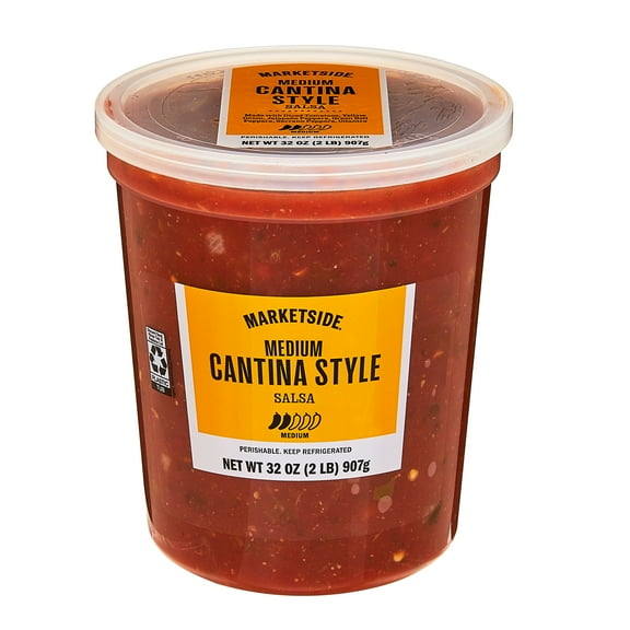 Marketside Medium Cantina Style Salsa, 32 oz, Refrigerated