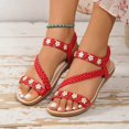 thumbnail image 2 of WILLBEST Sandalias Para Dama Sandalias De Playa De Moda Con Tejido Bohemio Para Mujer, 2 of 8