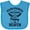Turquoise, variant on Inktastic Handpicked for Earth by My Poppy in Heaven with Angel Wings` Boys or Girls Baby Bib