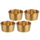 thumbnail image 1 of 4 platos de metal para mojar, tazas de metal para mojar, platos reutilizables para salsas, cuencos para mojar salsas, 1 of 6