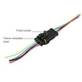 thumbnail image 1 of 1PC 12V 1Pin-6PIN Cable Wire Connector Plug Waterproof Sealed For Electrical Car, 1 of 6