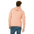 thumbnail image 2 of Bella Plus Canvas B86306333 Unisex Sponge Fleece Hoodie, Peach - Small, 2 of 4
