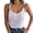 White, variant on Vedolay Halter Tops For Women Women's Crew Neck Racerback Knit Ribbed Basic Sleeveless Crop Tank Tops,White L