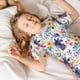 thumbnail image 5 of Balery Lilies Flowers Conjunto de Pijama Infantil de Manga Corta con Estampado – Ropa de Dormir de Algodón Suave-Small, 5 of 6