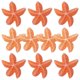 thumbnail image 1 of Sea Stars Resin Ornaments Tabletop Adornment Orange Micro Landscape Decor 10Pcs, 1 of 4