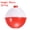 Red White 2", variant on Uxcell 0.75" Fishing Bobbers 20Pcs Plastic Push Button Round Fishing Float