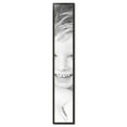 thumbnail image 2 of ArtToFrames 9" x 55" Black Square with Gold Beads Picture Frame, 9x55 inch Black Wood Poster Frame (WOM-5021), 2 of 7
