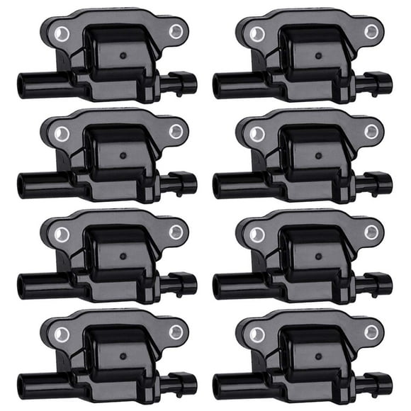 12611424 Lot de 8 Bobines d'Allumage Compatibles avec Chevy GMC Cadillac Pontiac 5.3L 6.0L V8 - G8 Grand Prix Avalanche Impala Tahoe Suburban Silverado Trailblazer Yukon Remplacement 12570616 UF413 D510C