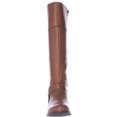 thumbnail image 2 of Women's Biliee Cognac Knee-High Leather Equestrian Boot - 5M, 2 of 6