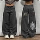 thumbnail image 1 of Pantalones de chándal de terciopelo rosa para hombre y mujer, pantalón holgado con cordón, informal, a rayas, con etiqueta, todas las estaciones, 1 of 5