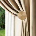 thumbnail image 4 of czcpp-Curtain Holdbacks, Medallion Curtain Tieback Hooks for Drapes, Modern Decorative Drapery Holdbacks Metal Curtain Holders for Wall Gold Curtain Pullbacks, 4 Pack, 4 of 4