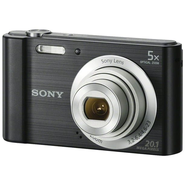 Sony Cyber-Shot DSC-W800 Digital Camera (Black) with Optical 5x +