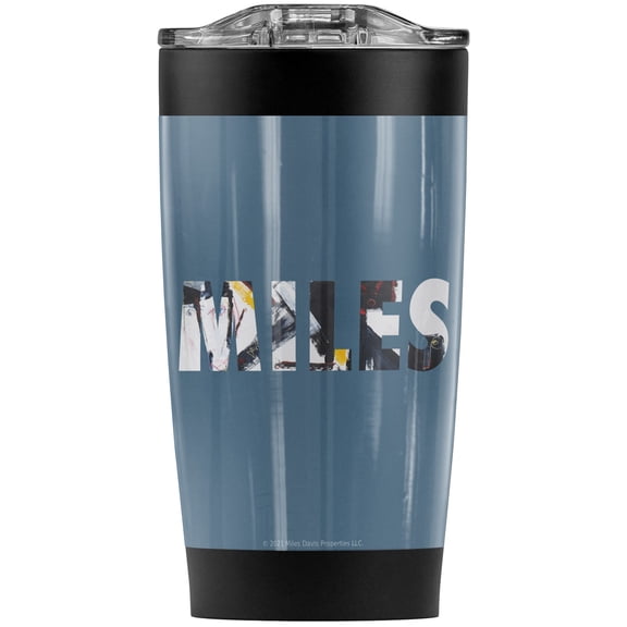 Miles Davis/Rubberband Fill Stainless Steel Tumbler 20 oz Coffee Travel Mug/Cup, Vacuum Insulated & Double Wall with Leakproof Sliding Lid | Great for Hot Drinks and Cold Beverages
