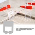thumbnail image 4 of Espaciador De Nivelación De Baldosas, Base Niveladora De Baldosas, Rendimiento Estable Fácil De Usar Para Colocar Pisos Y Nivelar Paredes Y Dejar Juntas OTVIAP Tile Leveling Clip, 4 of 8
