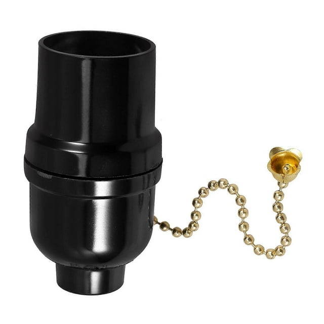 Ceiling Light Lamp Holder Lamp Base with Pull Chain Replacement E27 Lamp Holder with Pull Chain Ceiling Light Lamp Holder with Pull Chain Lampholder E
