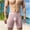 Pink, variant on Men's Solid Color Stretch Underpant Sports Homewear