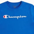 thumbnail image 2 of Champion Boys Signature Logo Short Sleeve Tee - Blue - Size Large, 2 of 5