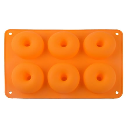

Gyedtr Spring Home Decor Ring Donut Mold Silicone Donut Mold Non-Stick Mold For Donuts Bagels And More