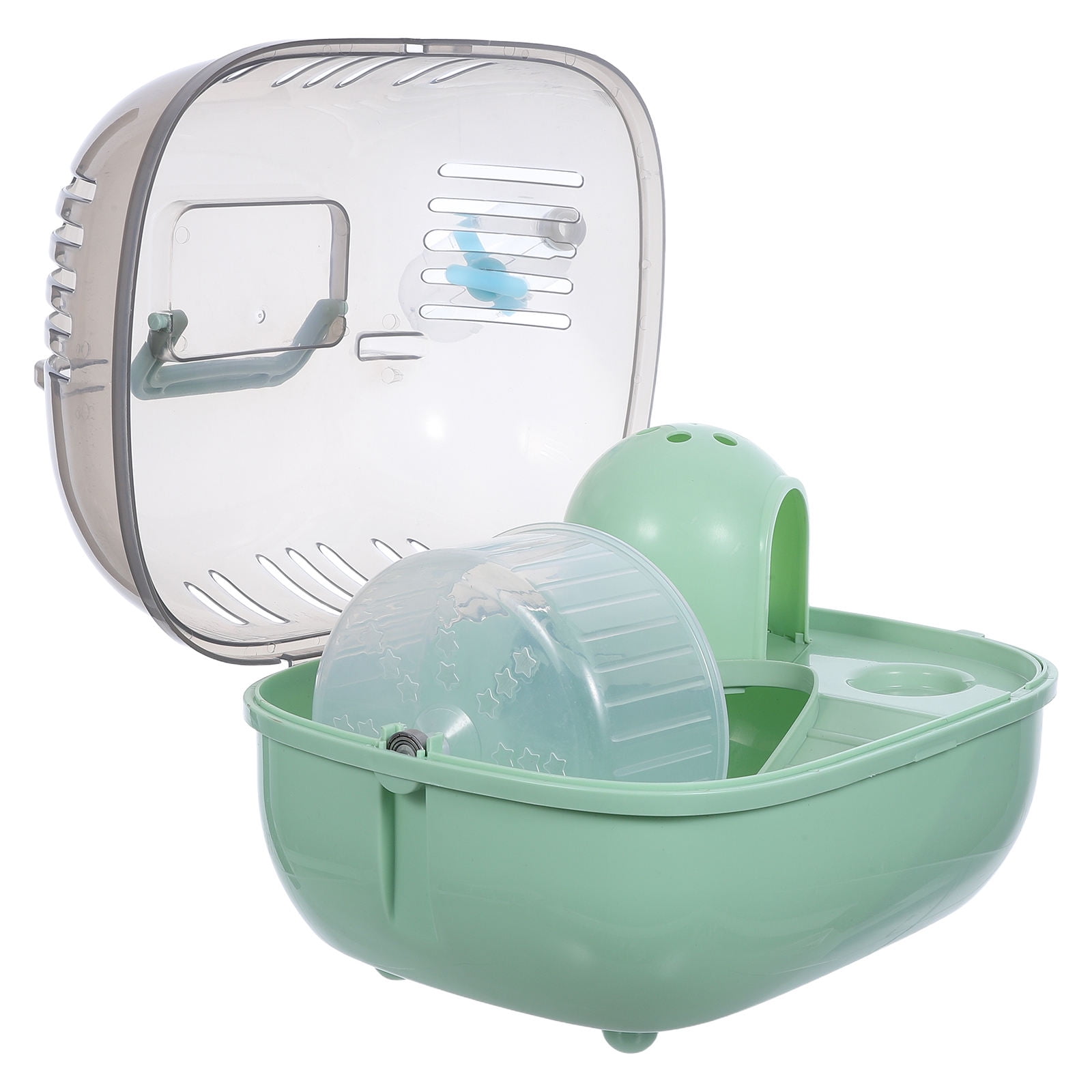 Phenofice Breathable Small Animal Travel Cage with Handle for Dwarf Hamsters and Guinea Pigs