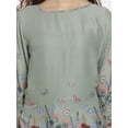 thumbnail image 2 of Women Casual Light Green Top, 2 of 5
