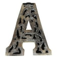 thumbnail image 2 of Handmade Eco-Friendly Wall Décor "A" Alphabet Letter Block, 2 of 3