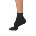 thumbnail image 4 of Cottmark Men’s Ankle Socks, Cushioned Comfort Fit, Black, 6-Pack, Size 10-13, 4 of 6