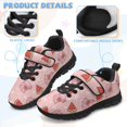 thumbnail image 4 of CHAQLIN Axolotl Watermelon Sneakers for Girls Lightweight School Cute Shoes Anti Slip Causal Sport Running Tennis Shoes for Kids Knitted Mesh Athletic Sneakers, 4 of 7