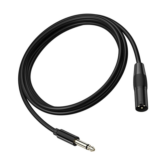 3Pin Male to 6.35mm Male Cable Balanced 6.35mm Male to 3Pin Male Stereo Guitar